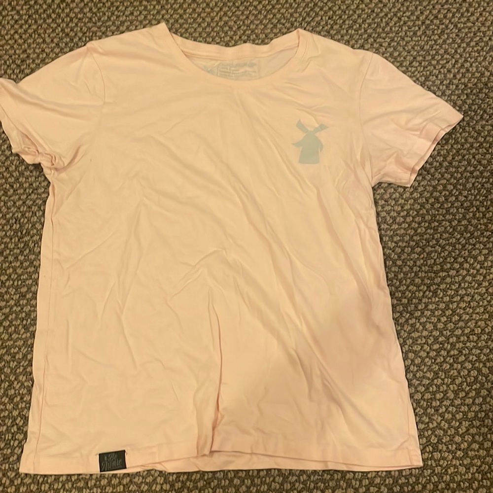Pink Dutch bros shirt size medium